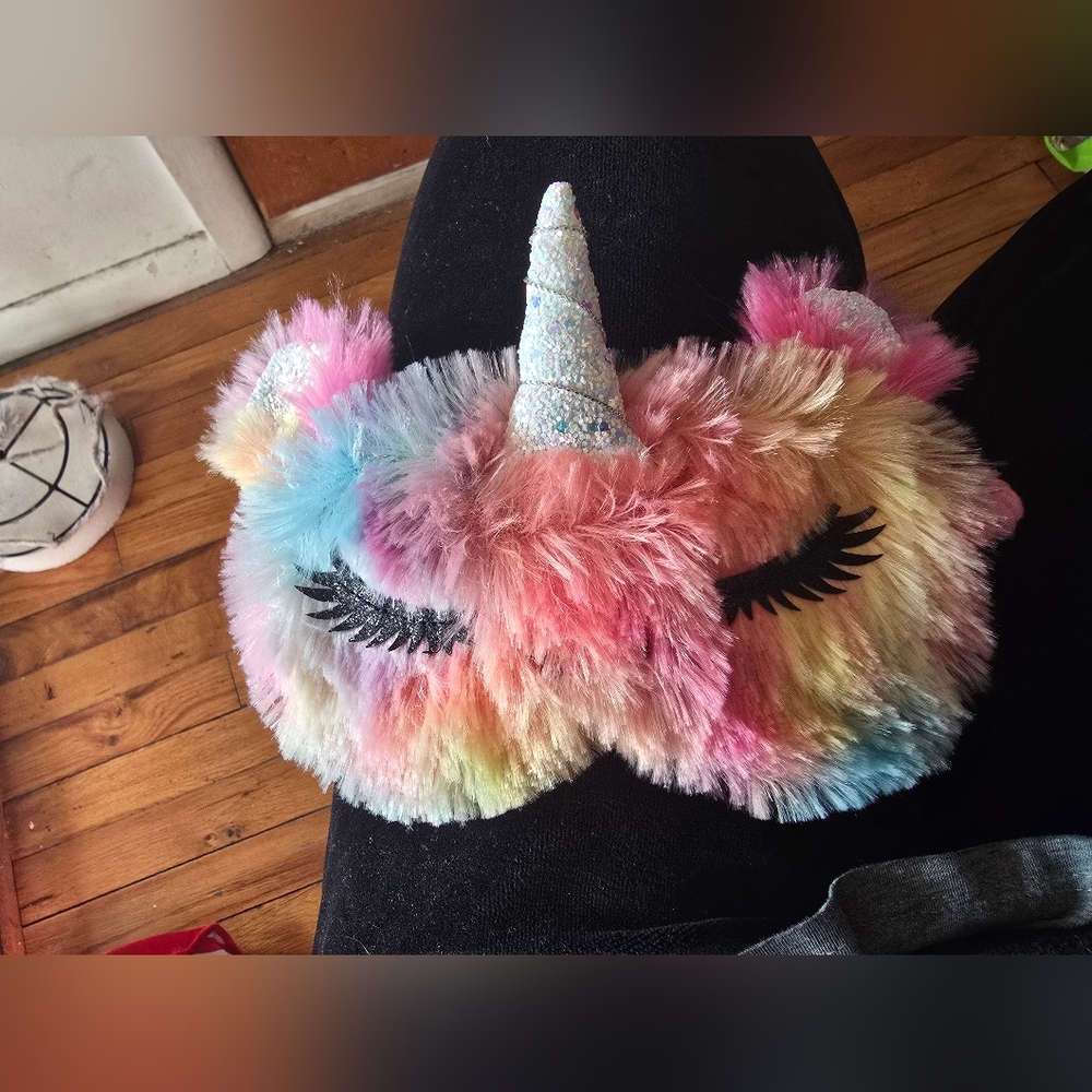 Claire's Pink Unicorn Sleep Mask